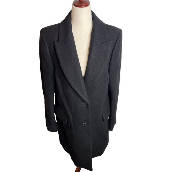 Madewell Womens $298 Blazer Coat in Insuluxe Fabric Black Size 0 NT120 - Picture 3 of 11